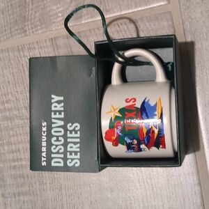 Starbucks Discovery Series Mug Texas -Dark Green Box